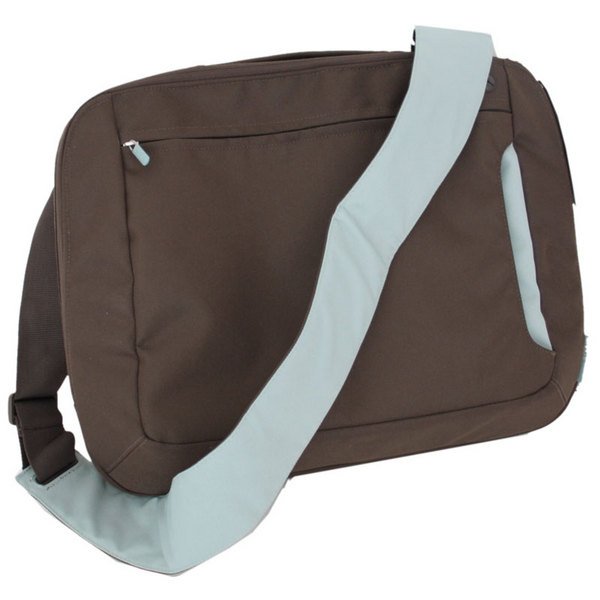 Сумка для ноутбука 17" Belkin Messenger Bag Chokolate/Tourmaline (F8N051EARL) купить ELMIR