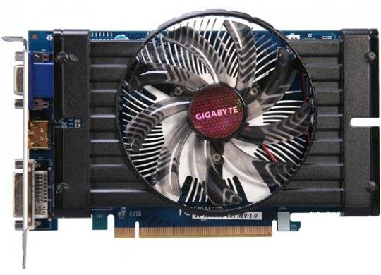 Видеокарта GigaByte PCI-E Radeon HD7750 1GB DDR5 (GV-R775OC-1GI