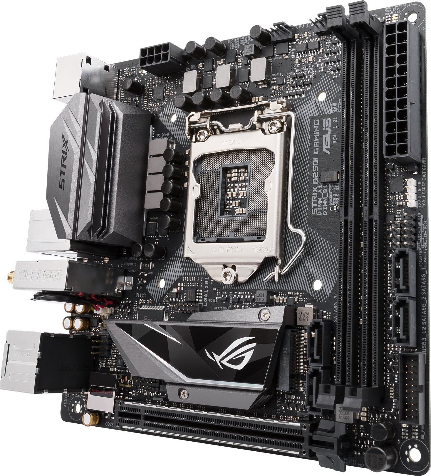 Материнская плата Asus ROG STRIX B250I Gaming s-1151 B250 купить ...