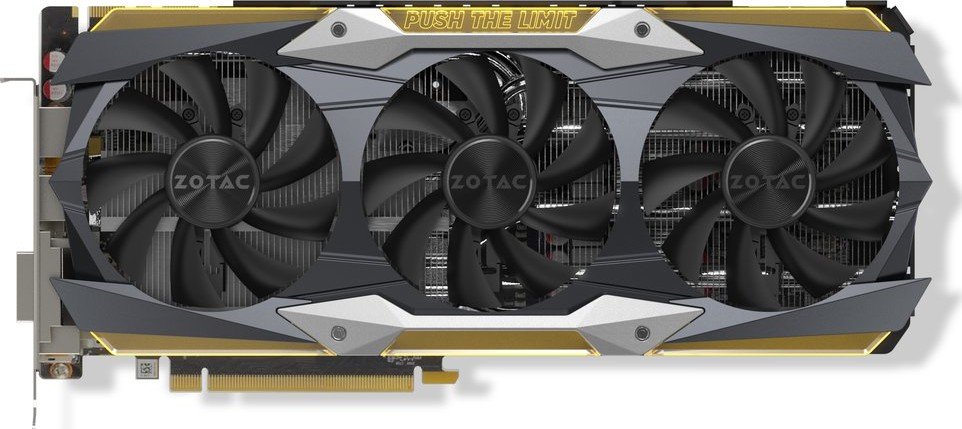 Видеокарта Zotac PCI-E GeForce GTX1080 Ti 11GB DDR5X AMP Extreme