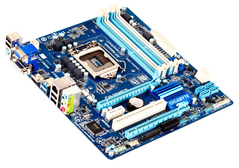 Материнская плата s-1155 Z77 GigaByte GA-Z77M-D3H mATX купить | Elmir ...