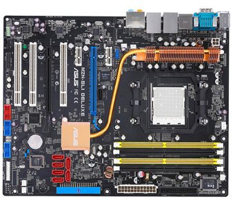 Материнская плата Asus M2N-SLI Deluxe s-AM2 nForce570-SLI купить ...