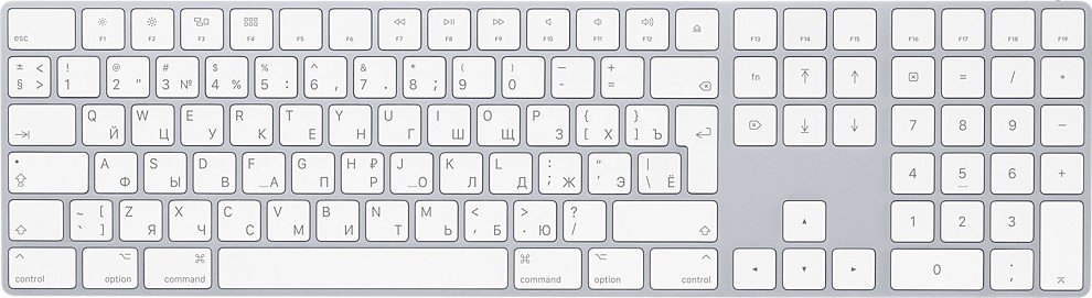 Клавиатура Apple A1843 Wireless Magic Keyboard with Numpad