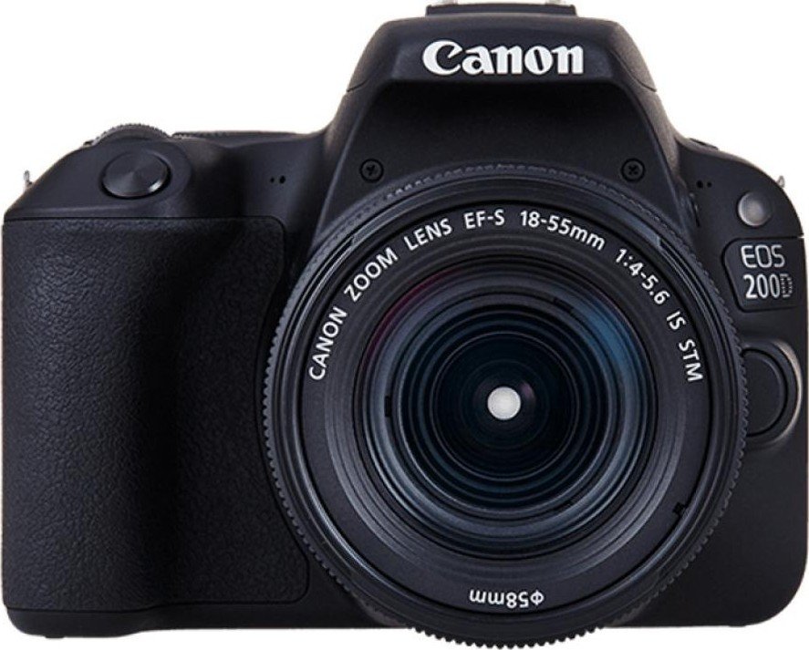 Цифровая фотокамера Canon EOS 200D Kit 18-55 IS STM Black (2250C017 ...