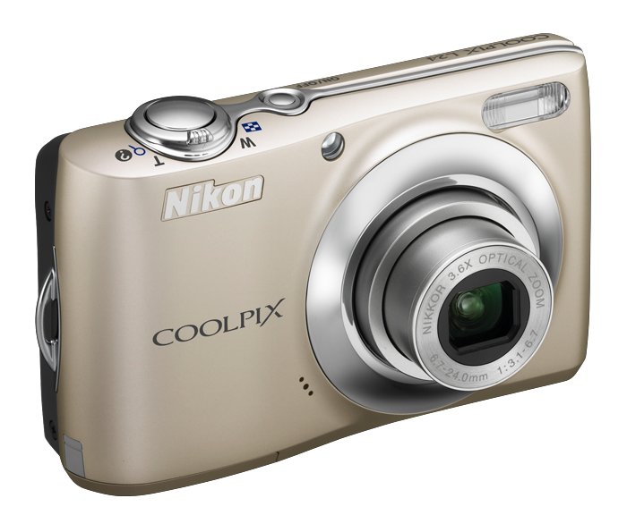 Цифровая фотокамера Nikon Coolpix L24 Silver купить | ELMIR - цена ...